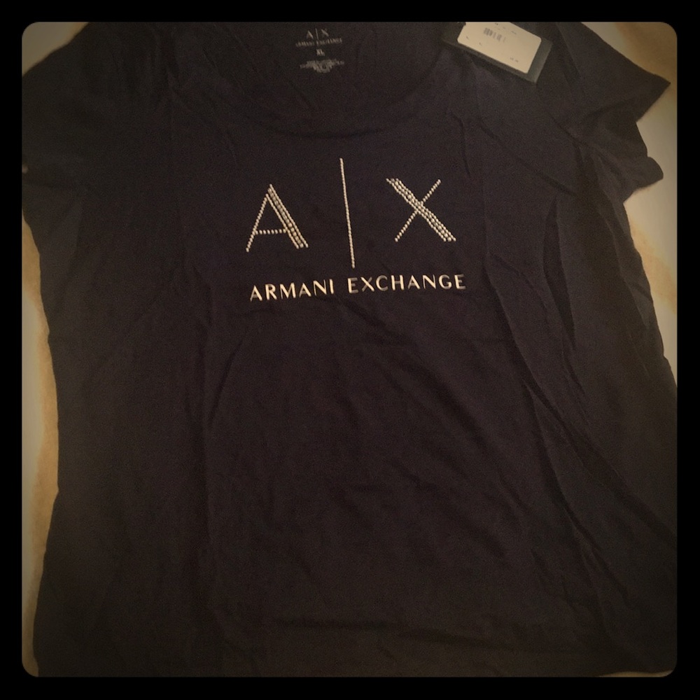 Armani Exchange Logo Tee